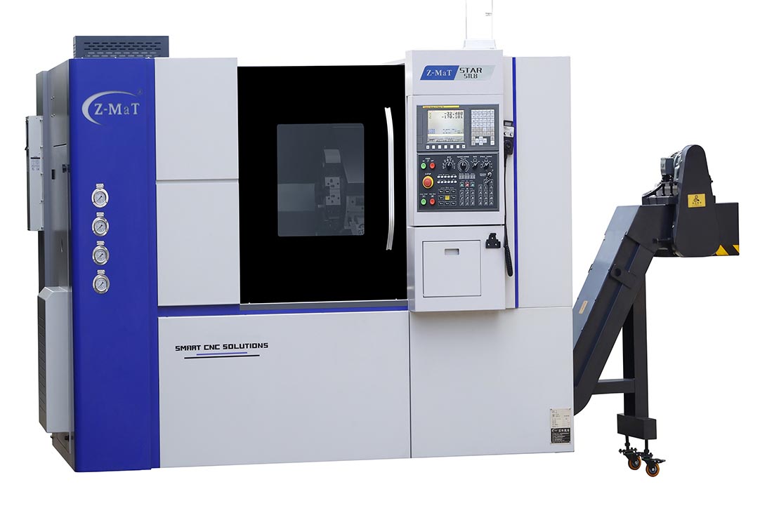 máy tiện cnc ngang - băng nghiêng 35 độ